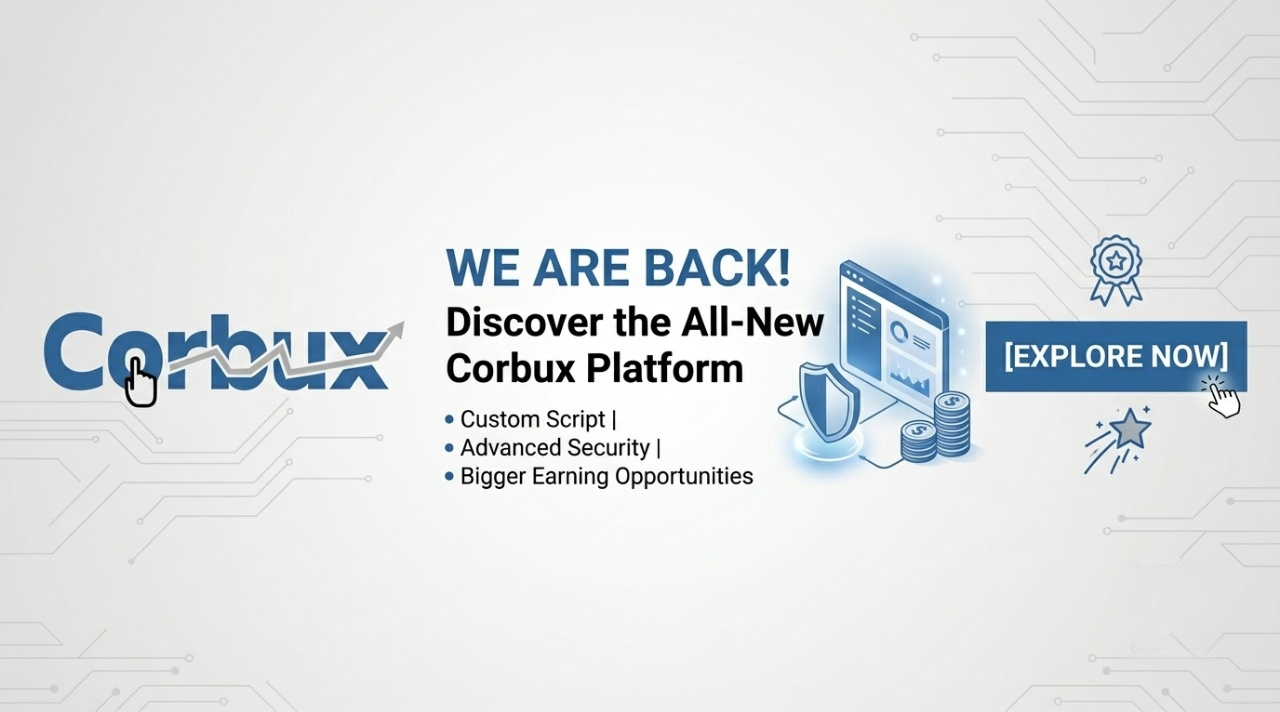 We Are Back! Discover the All-New Corbux Platform